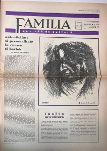 Familia. Revista de cultura, nr. 9, 25 septembrie 1967