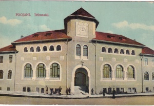 Focsani. Tribunalul (circulata 1914)