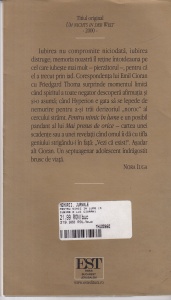 Friedgard Thoma - Pentru nimic in lume. O iubire a lui Cioran - Img 2