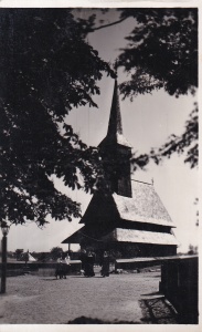 Fundatia Culturala Regala ,,Principele Carol". Muzeul Satului. Biserica de lemn din Dragomiresti, Maramures. (interbelica, necirculata)