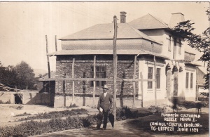 Fundatia Culturala Regele Mihai I. Caminul ,,Cultul Eroilor". Tg-Lespezi Junie 1929 (necirculata)