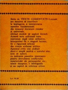 George Calinescu - Enigma Otiliei (colectia Texte Comentate) - Img 2