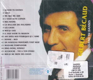 Gilbert Becaud - Quand tu danses (sigilat) - Img 2