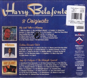 Harry Belafonte - 3 Originals (3 CD, sigilata) - Img 2