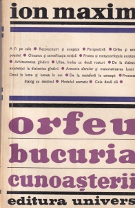 Ion Maxim - Orfeu. Bucuria cunoasterii