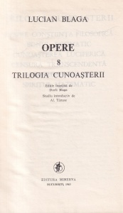 Lucian Blaga - Opere, volumul 8: Trilogia cunoasterii - Img 2