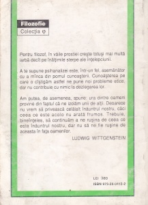 Ludwig Wittgenstein - Lectii si convorbiri despre estetica, psihologie si credinta religioasa - Img 2