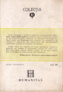 Ludwig Wittgenstein - Tractatus Logico-Philosophicus - Img 2