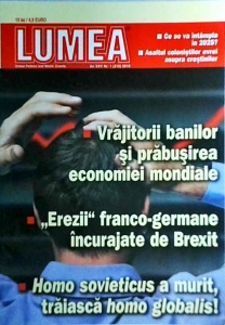 Lumea. Global Politics and World Events, nr.1(310) 2019