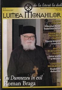 Lumea Monahilor, nr. 6, decembrie 2007