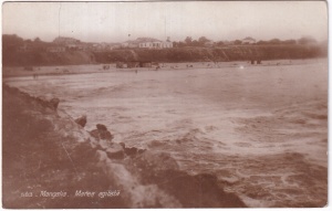 Mangalia. Marea agitata (circulata 1933)