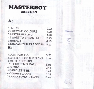 Masterboy - Colours - Img 2