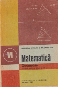 Matematica. Geometrie. Manual pentru clasa a VI-a - Ion Cuculescu, Constantin Ottescu, Luarentiu N. Gaiu