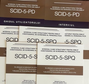Michael B. First, Janet B.W. Williams, Lorna Smith Benjamin, Robert L. Spitzer - Interviul clinic structurat pentru tulburarile de personalitate din DSM-5. Scid-5-PD si Scid-5-SPQ