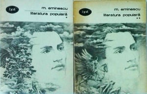 Mihai Eminescu - Literatura populara, 2 volume