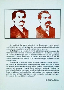 Mihai Eminescu - Scrieri politice comentate de D. Murarasu - Img 2