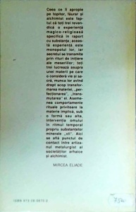 Mircea Eliade - Faurari si alchimisti - Img 2