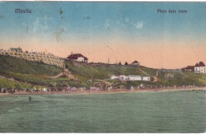 Movila. Plaja dela mare (circulata 1931)