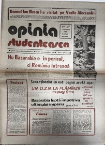 Opinia Studenteasca, nr. 47, noiembrie 1990