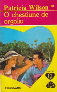 Patricia Wilson - O chestiune de orgoliu