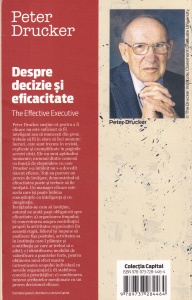Peter Drucker - Despre decizie si eficacitate - Img 2