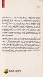 Pierre Hadot - Ce este filosofia antica? - Img 2