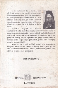 Protos. Nicodim Mandita - Pacea parintilor cu pruncii lor - Img 2