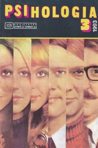 Psihologia, numarul 3, 1993
