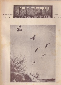 Revista Carpatii. Vanatoare, pescuit, chinologie, nr. 9, septembrie 1946