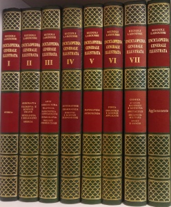 Rizzoli Larousse - Enciclopedia Generale Illustrata, 8 volume (Set complet)