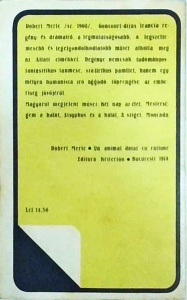 Robert Merle - Allati elmek - Img 2