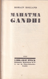 Romain Rolland - Mahatma Gandhi (1924)