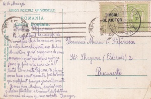 Salutari din Techirghiol (circulata 1916) - Img 2
