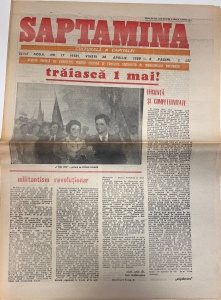 Saptamana, nr. 17, 28 aprilie 1989