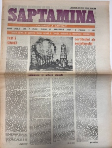 Saptamana, nr. 7, 17 februarie 1989