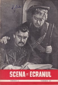 Scena si ecranul, nr. 21, noiembrie 1957