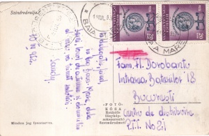 Seini / Szinervaralja Foter (circulata 1952) - Img 2