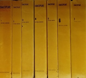 Shakespeare – Opere. Editie critica, 7 volume