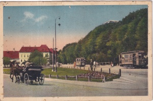 Sibiu. Piata Unirii (circulata 1937)