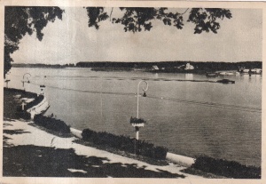 Snagov. Lacul (circulata 1955)