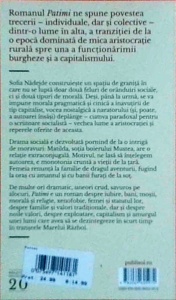 Sofia Nadejde - Patimi - Img 2