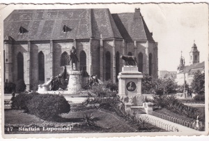 Statuia Lupoaicei. Cluj (circulata 1936)