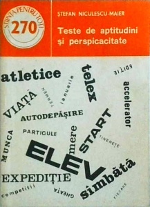 Stefan Niculescu Maier - Teste de aptitudini si perspicacitate