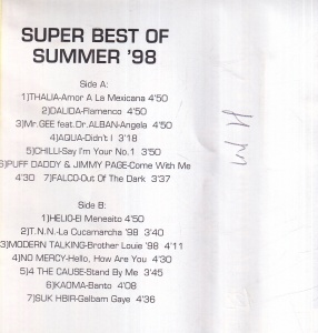 Super Best Of Summer '98 - Img 2