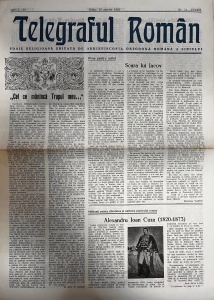 Telegraful roman, nr. 11-12, martie 1981. Foaie religioasa editata de Arhiepiscopia Ortodoxa Romana a Sibiului
