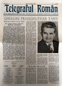Telegraful roman, nr. 3-4/1988, 15 ianuarie 1988. Foaie religioasa editata de Arhiepiscopia Ortodoxa Romana a Sibiului