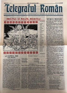 Telegraful roman, nr. 47-48/1988, 15 decembrie 1988. Foaie religioasa editata de Arhiepiscopia Ortodoxa Romana a Sibiului