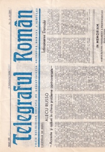 Telegraful roman, nr. 5-6, februarie 1984. Foaie religioasa editata de Arhiepiscopia Ortodoxa Romana a Sibiului