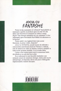 Thomas A. Sebeok - Jocul cu fantasme: Semiotica si antropologie - Img 2