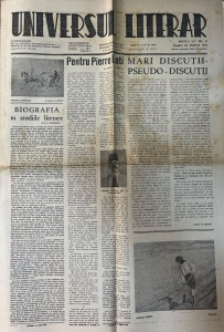 Universul Literar, anul LII, nr. 8, 20 martie 1943